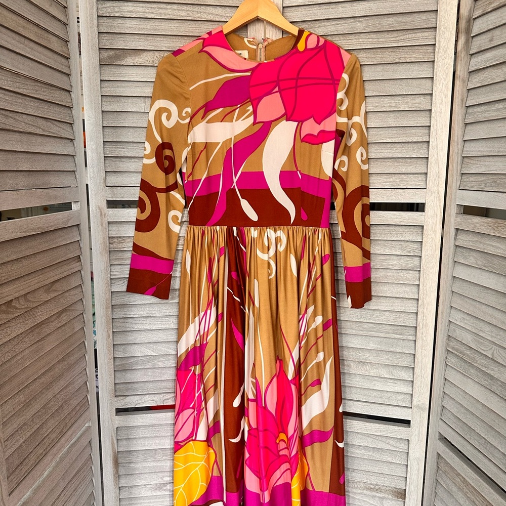Vintage Leonard Tuttman Long Sleeve Dress